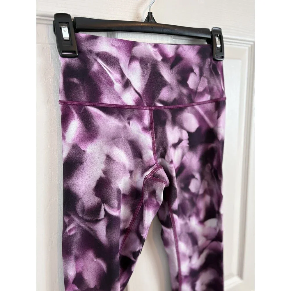 Lululemon Women's Size 4 Wunder Under Hi-Rise Blush Blossom Alpine Pink - 426